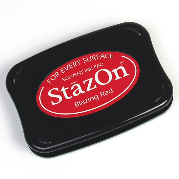 ツキネコ製・黒ゴム用スタンプ台(特殊)・StazOn[SZ-21]・インク色